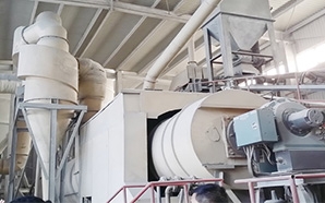 郑州新型双回程石膏煅烧生产线